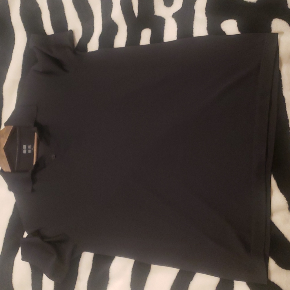 Men polo black uniqlo Dry-ex Odor Control